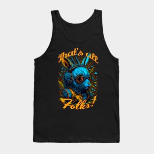 RABBIT TECHNO MUSHROOM PARTY Tank Top